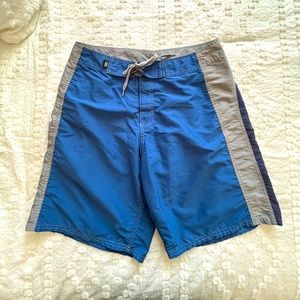 Crazy Shirts Board Shorts Mens 32 Hawaii 64 Surf Trunk Swim Suit Hook & Loop Fly
